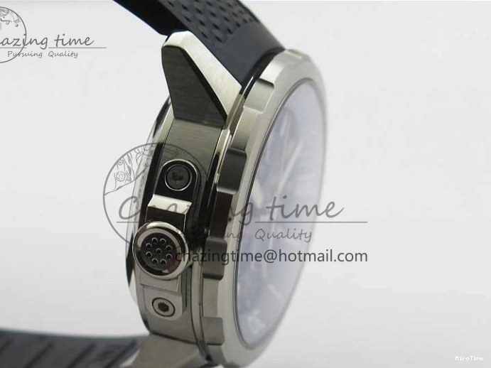 MIROTIME 0111 Aquatimer Chrono IW376803 V6F 1:1 Best Edition Blue Dial on Ruber Strap A Neat 7083